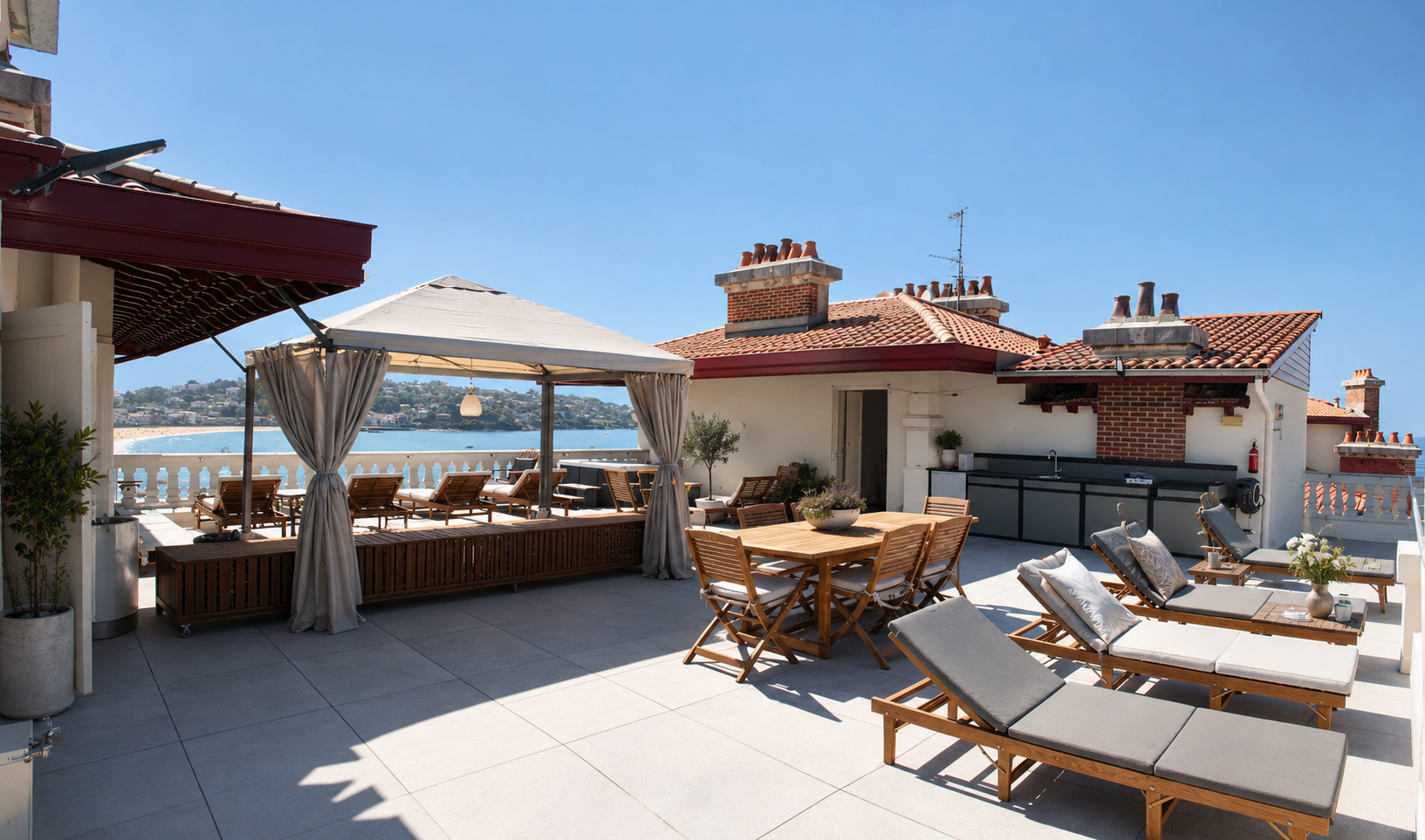 appartement 7 Pièces en vente sur ST JEAN DE LUZ (64500)